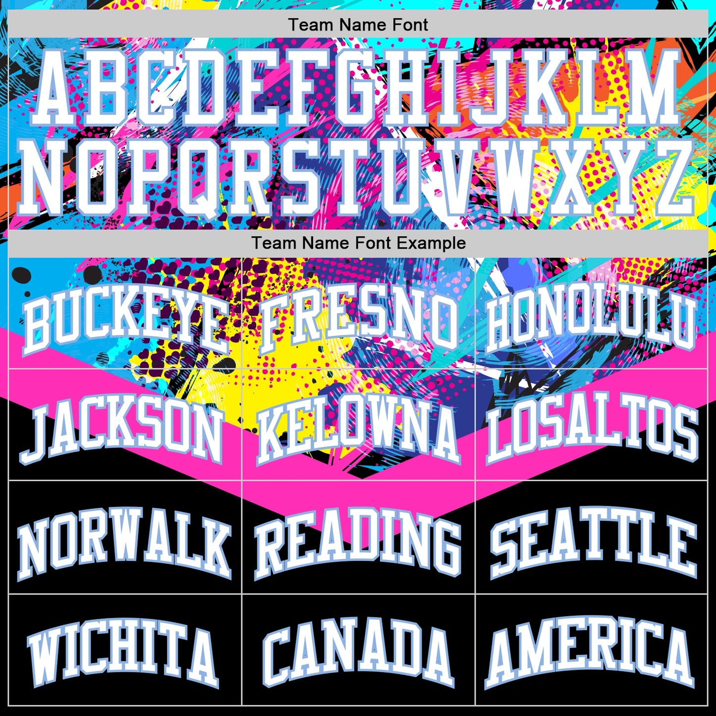 Custom Black White Pink-Light Blue Splash Round Neck Sublimation Basketball Suit Jersey - Sky-Custom