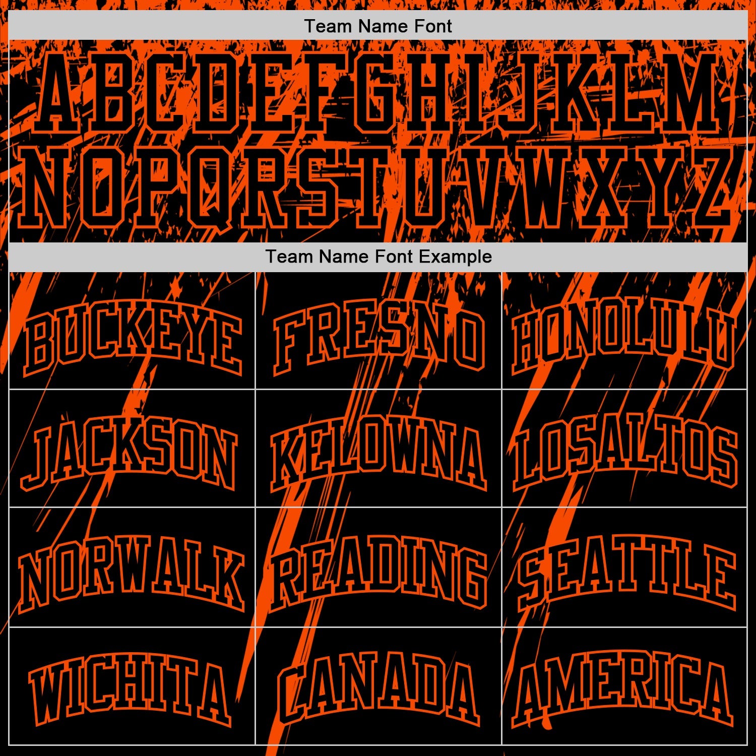 Custom Black Orange Splash Round Neck Sublimation Basketball Suit Jersey - Sky-Custom