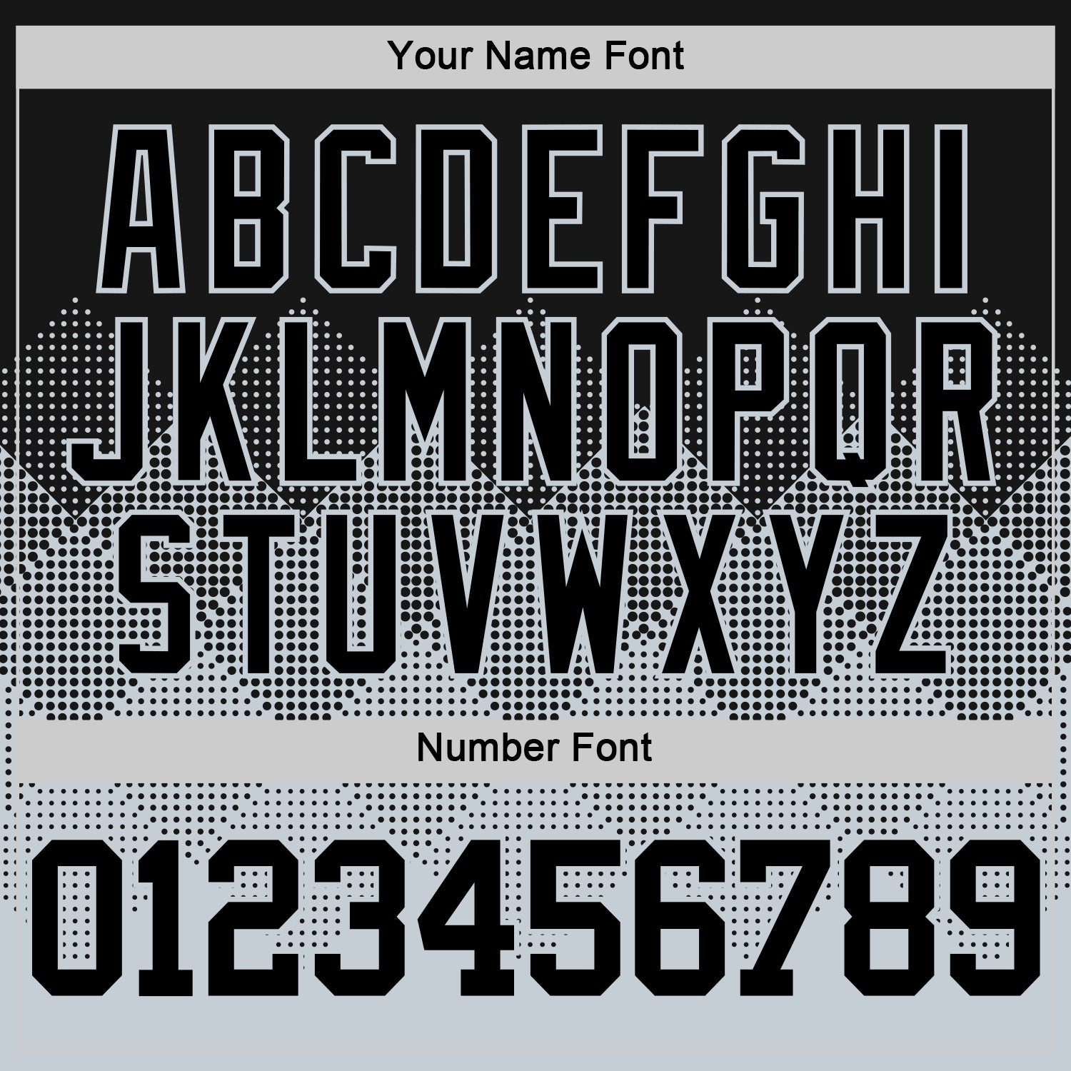 Custom Black Silver Gradient Square Shapes Round Neck Sublimation Basketball Suit Jersey - Sky-Custom