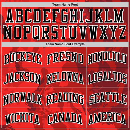 Custom Red Black-White Splash Round Neck Sublimation Basketball Suit Jersey - Sky-Custom