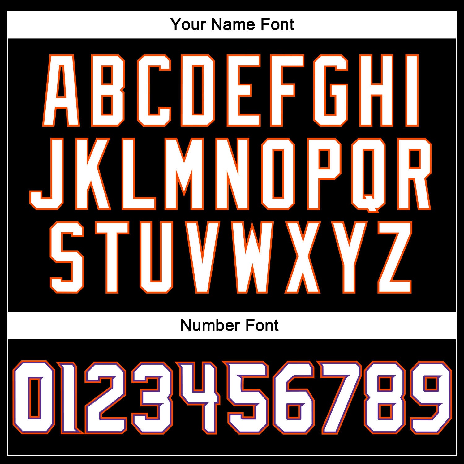 Custom Black White-Orange Mesh Authentic Football Jersey - Sky-Custom