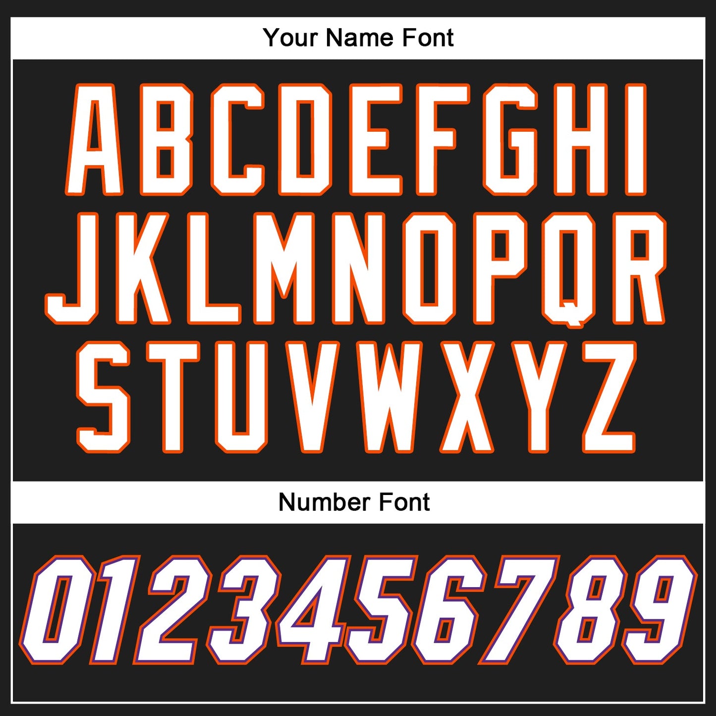 Custom Black White-Orange Authentic Baseball Jersey - Sky-Custom