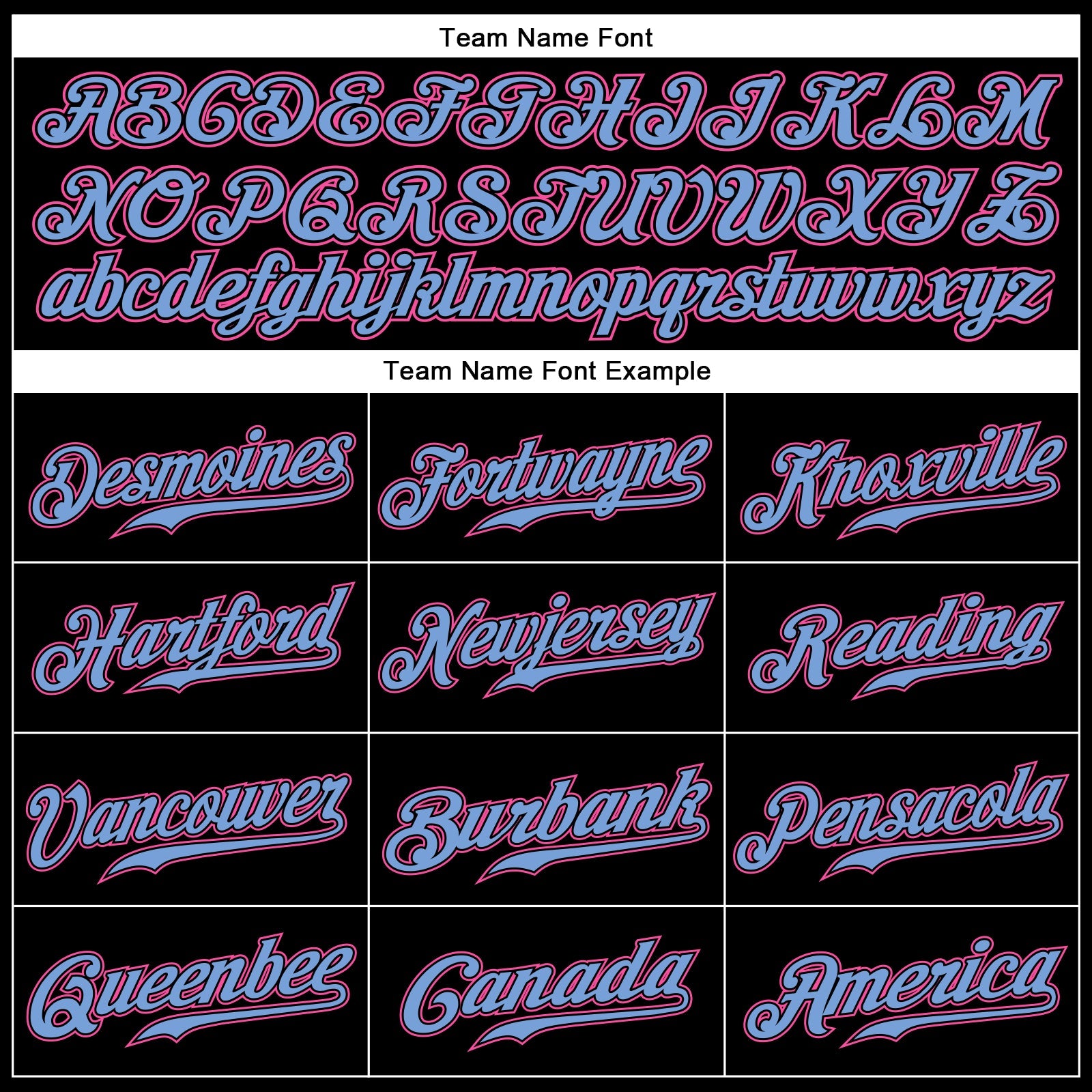 Custom Black Pink-Light Blue Authentic Sleeveless Baseball Jersey - Sky-Custom
