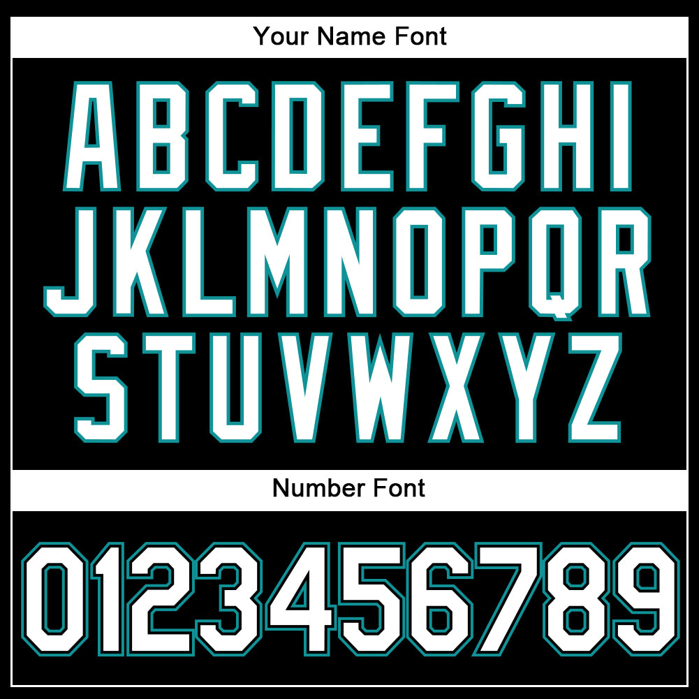 Custom Black White-Teal Authentic Sleeveless Baseball Jersey - Sky-Custom