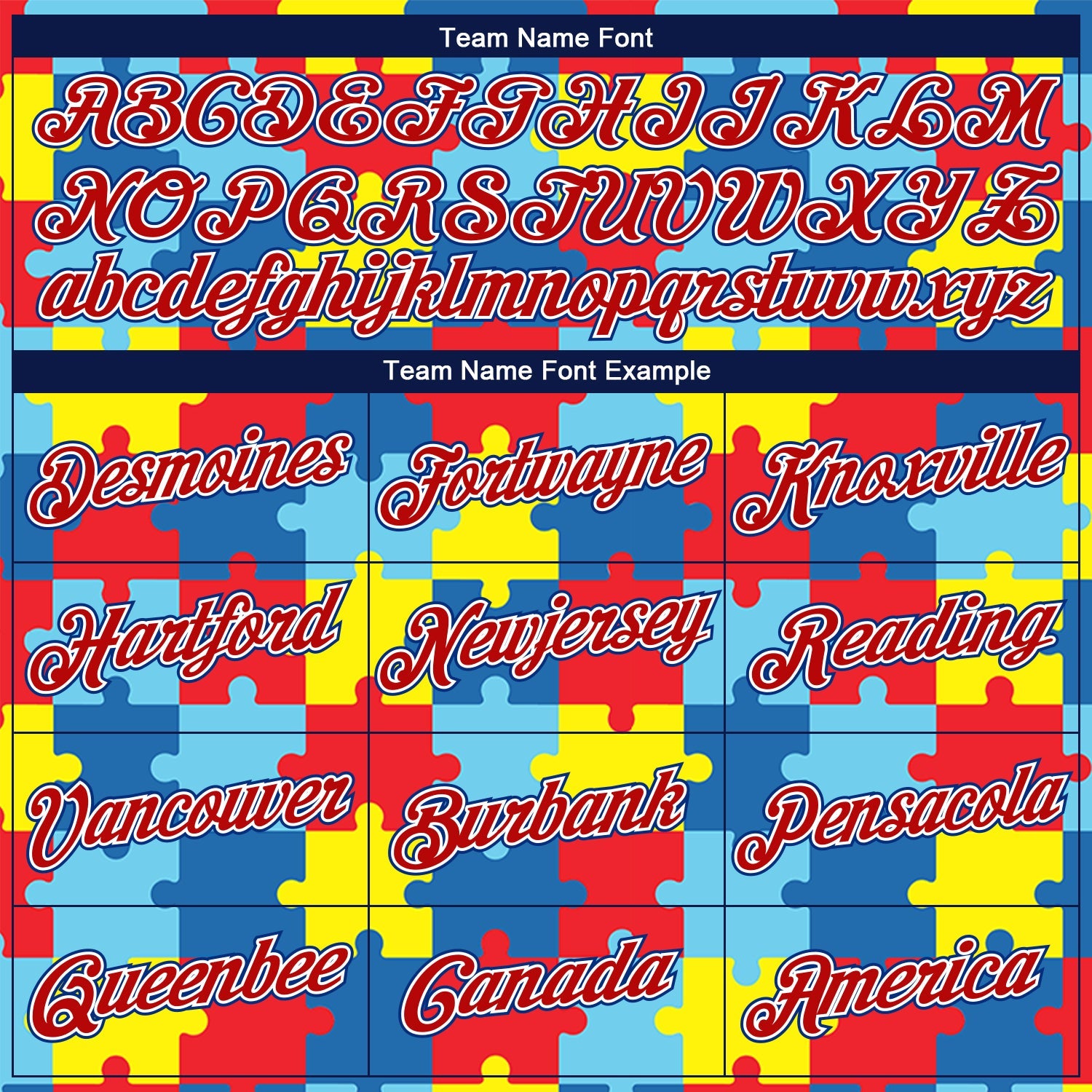 Custom Black Red-Royal 3D Pattern Design Autism Awareness Puzzle Pieces Authentic Basketball Jersey - Sky-Custom