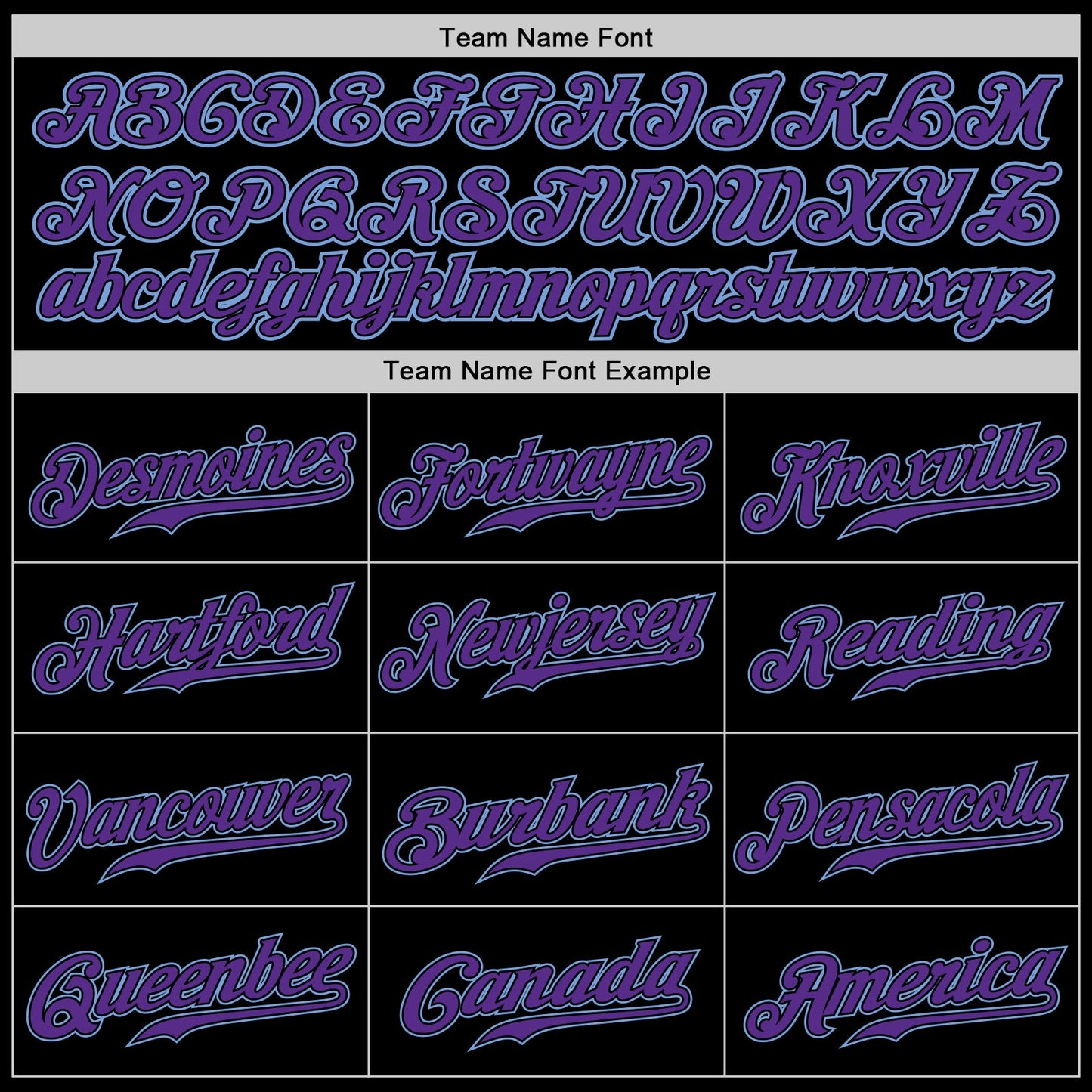 Custom Black Purple-Light Blue Authentic Baseball Jersey - Sky-Custom