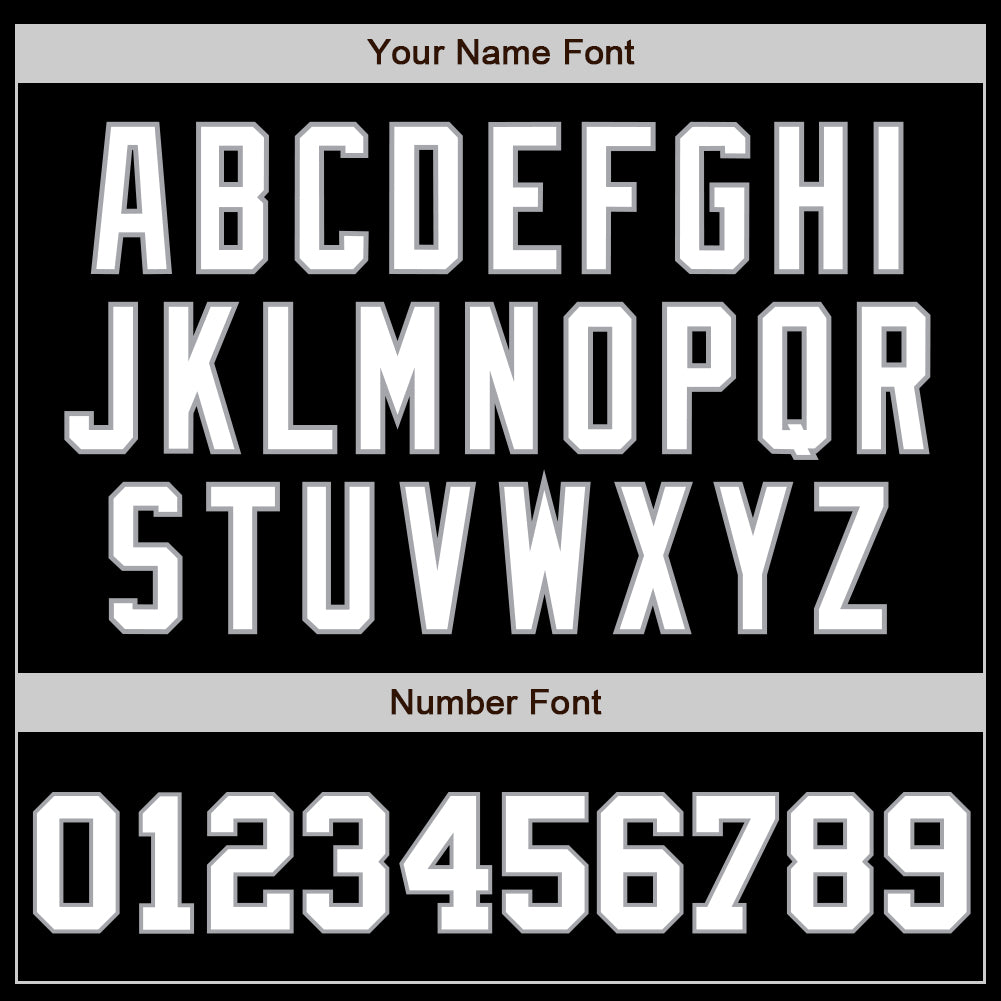 Custom Black White-Gray Authentic Baseball Jersey - Sky-Custom
