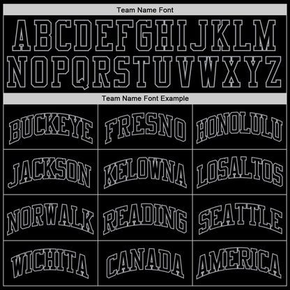 Custom Black Black-Gray Authentic Throwback Basketball Jersey - Sky-Custom