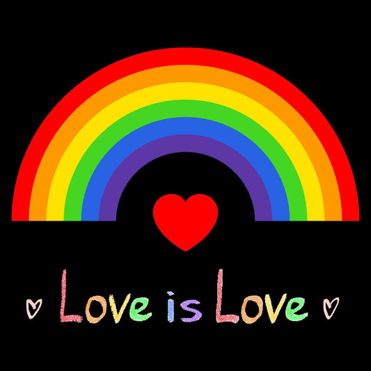 Custom Black Gold-Red Rainbow For Pride Month Love Is Love LGBT Authentic Baseball Jersey - Sky-Custom