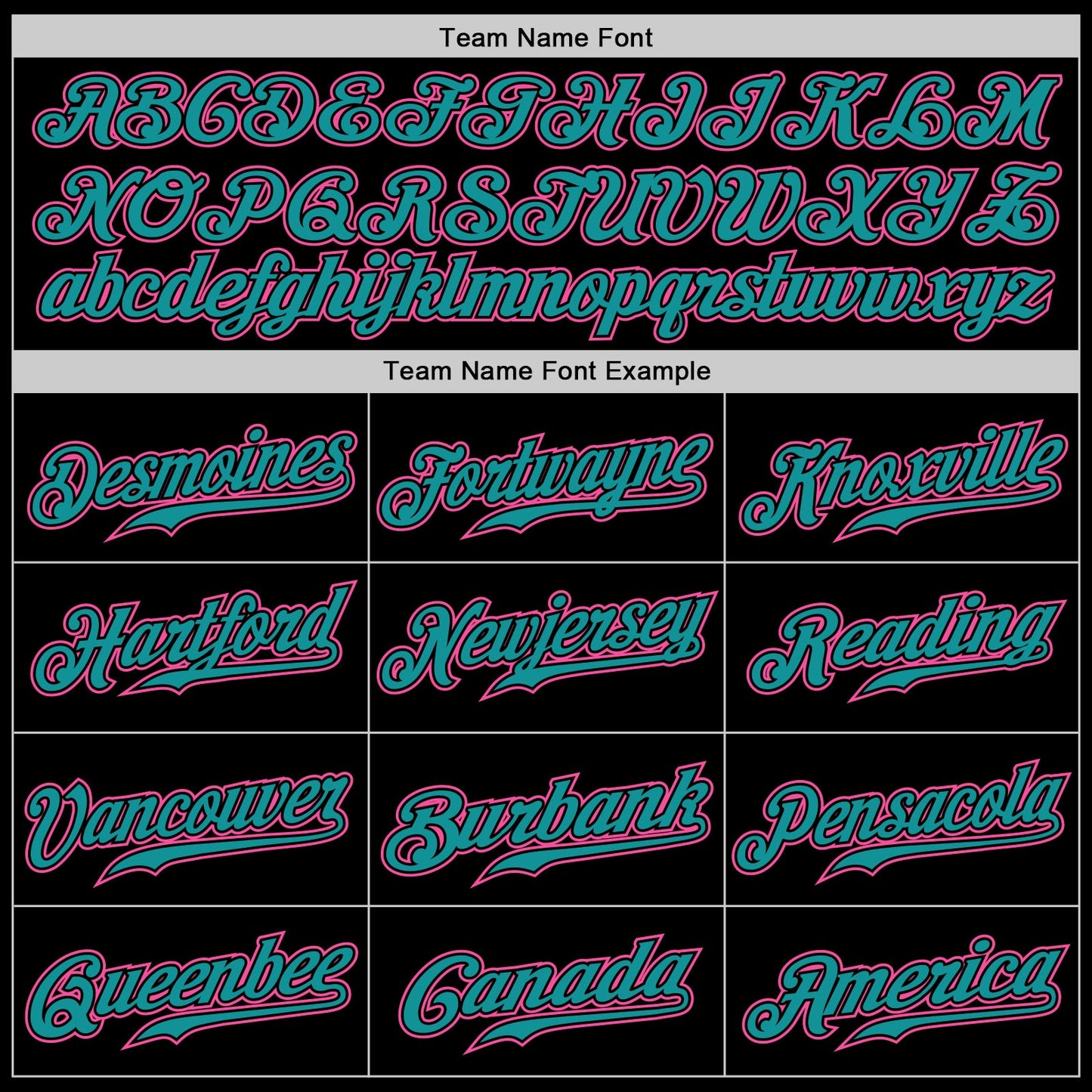 Custom Black Pink-Teal Authentic Baseball Jersey - Sky-Custom
