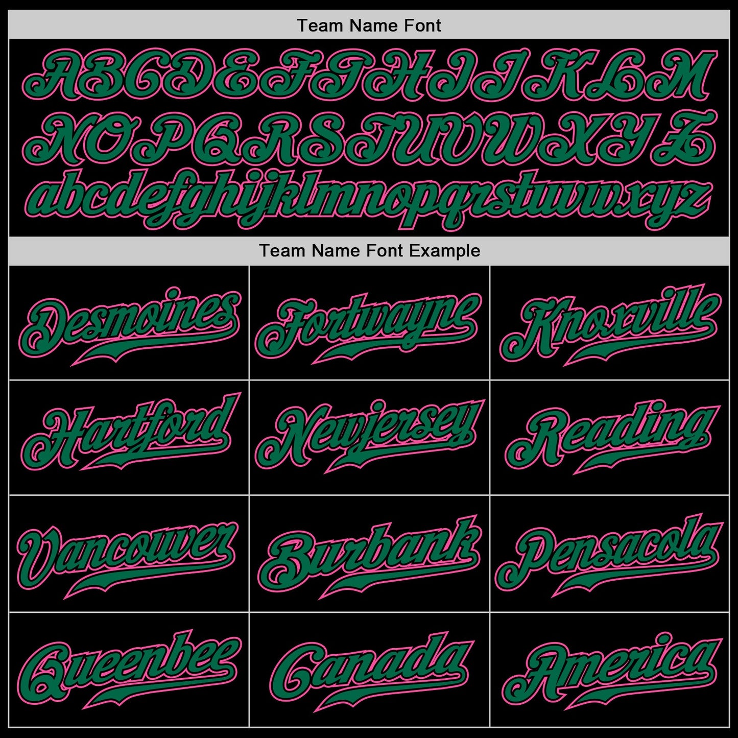 Custom Black Pink-Kelly Green Authentic Baseball Jersey - Sky-Custom