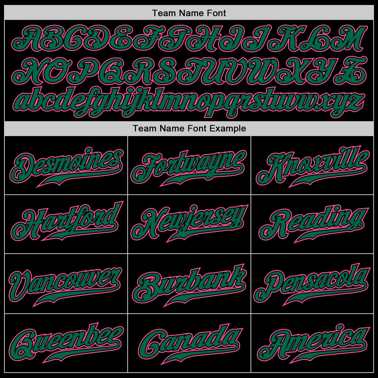 Custom Black Pink-Kelly Green Authentic Baseball Jersey - Sky-Custom