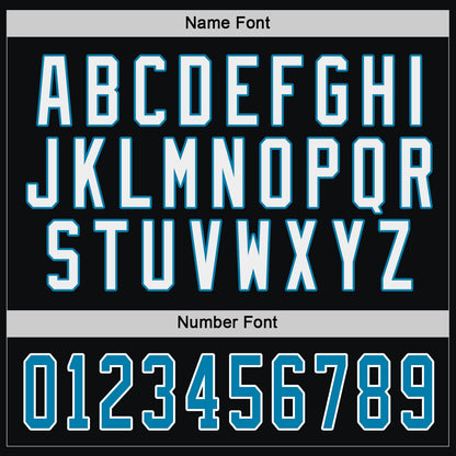 Custom Black Panther Blue-White Hockey Jersey - Sky-Custom