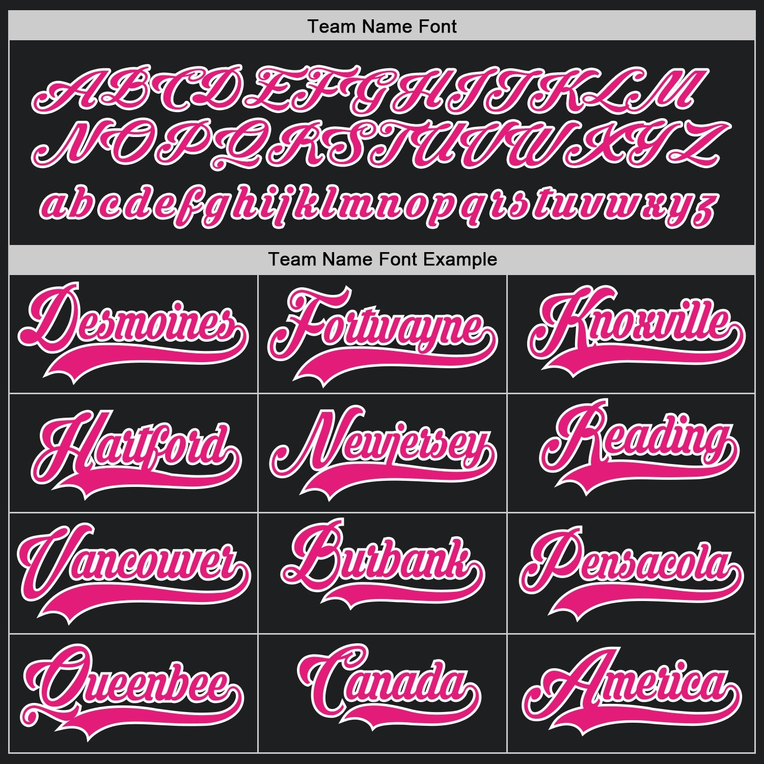 Custom Black Hot Pink-White Hockey Jersey - Sky-Custom