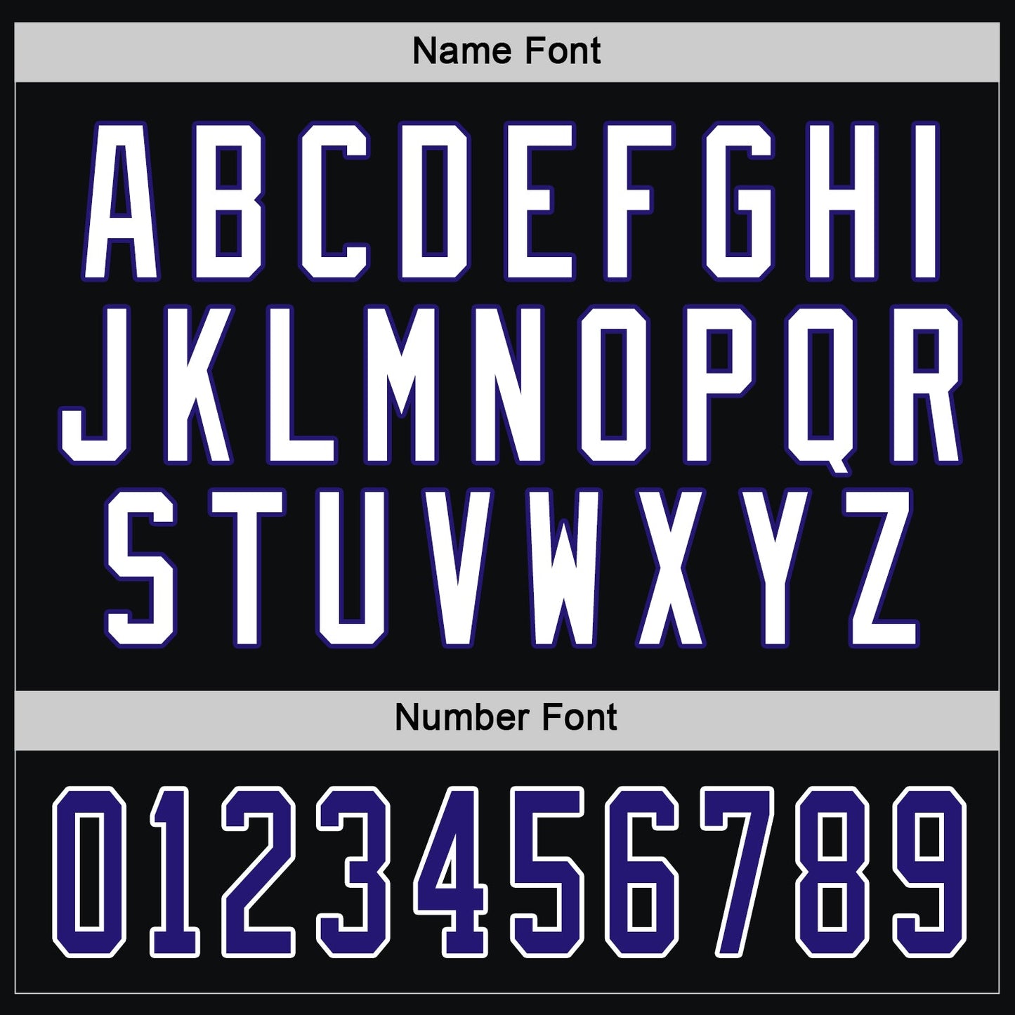 Custom Black Dark Purple-White Hockey Jersey - Sky-Custom