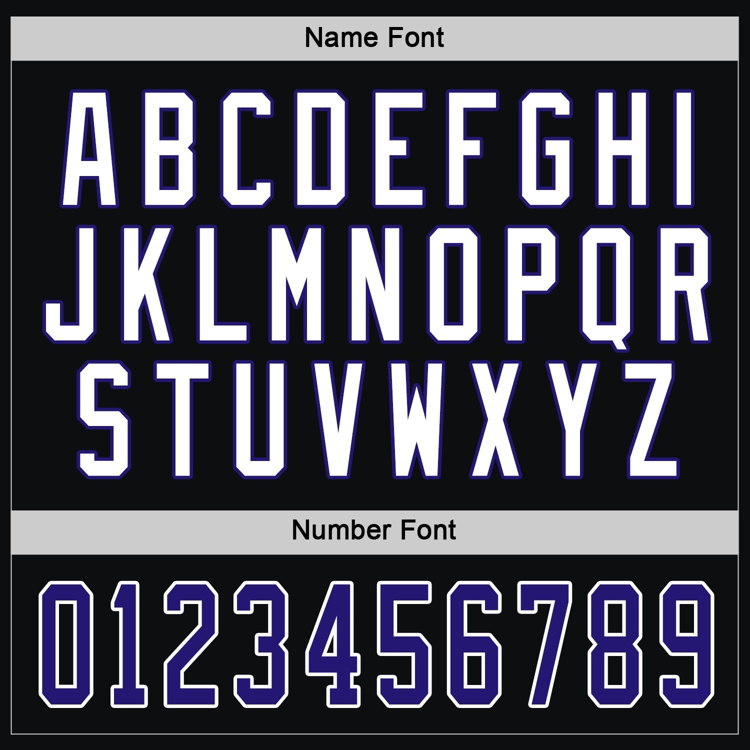 Custom Black Dark Purple-White Hockey Jersey - Sky-Custom
