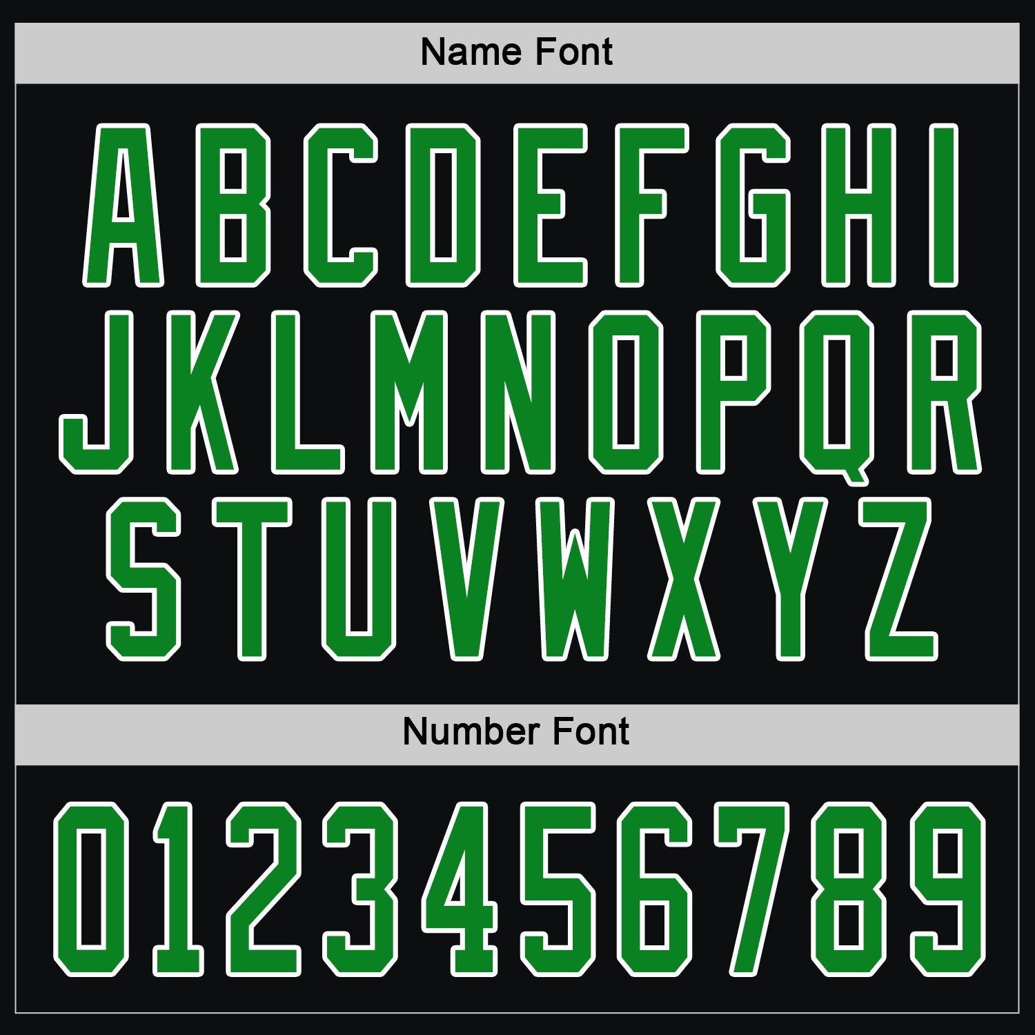 Custom Black Grass Green-White Hockey Jersey - Sky-Custom