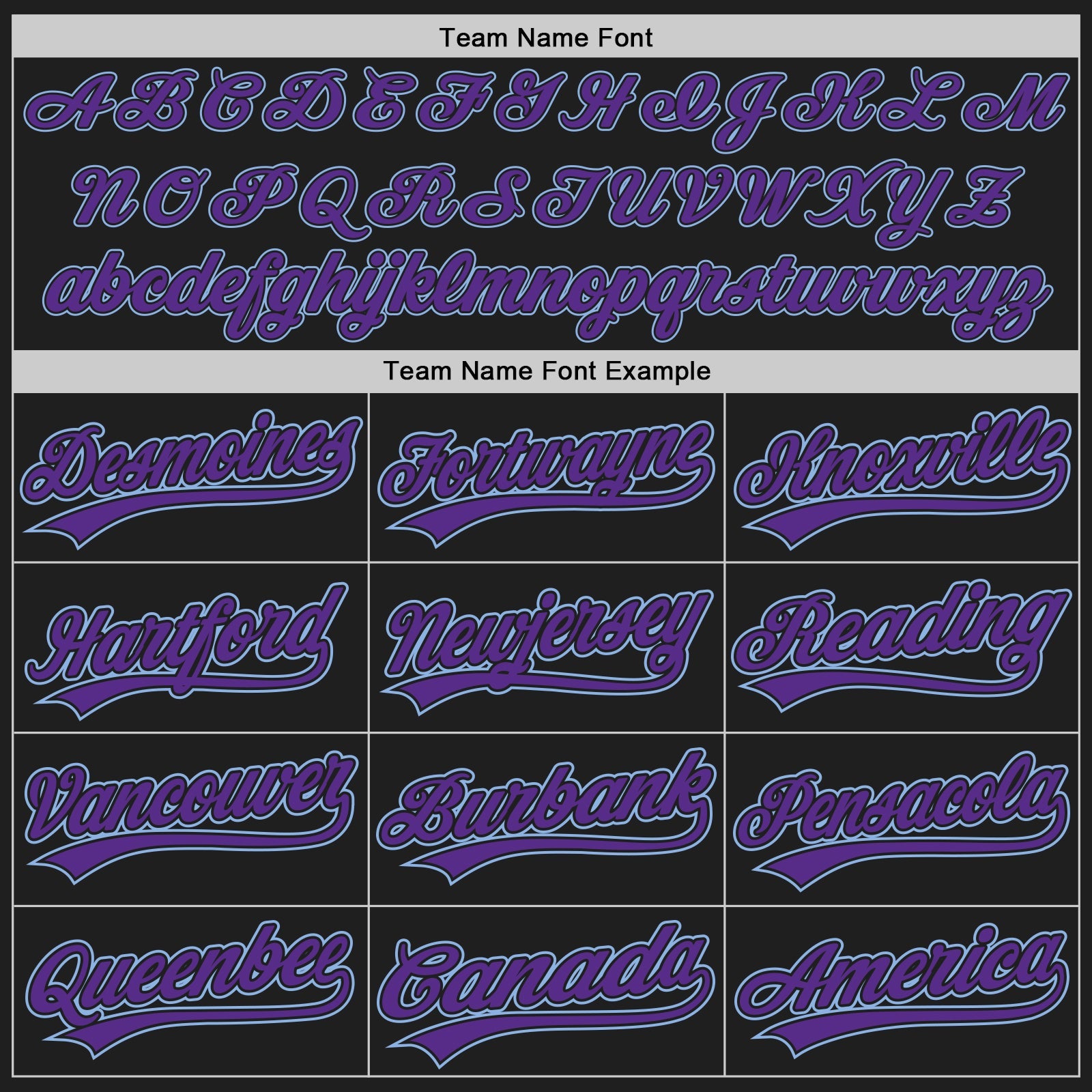 Custom Black Purpe-Light Blue Authentic Baseball Jersey - Sky-Custom