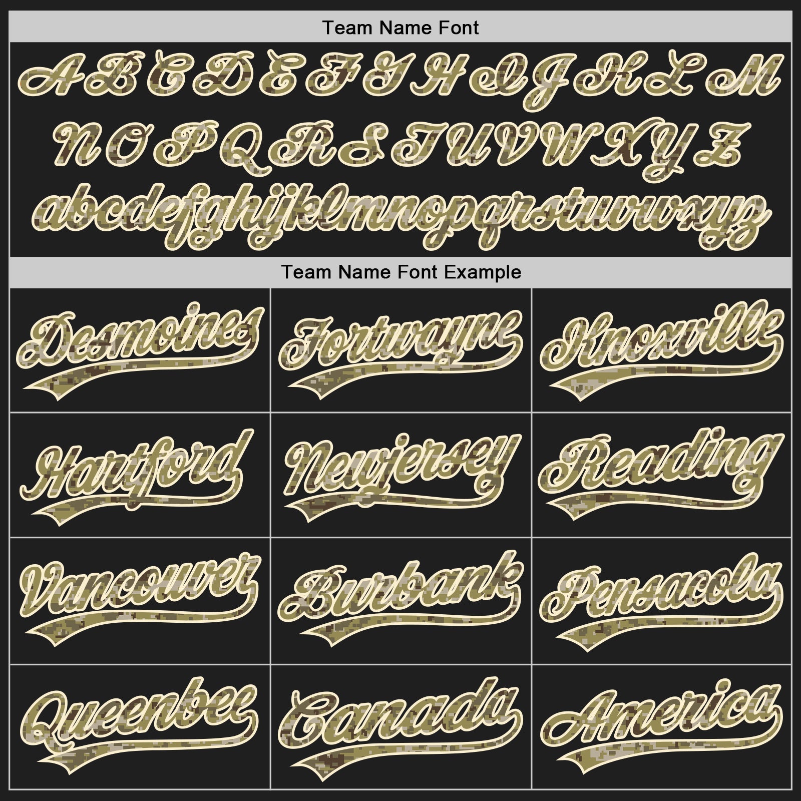 Custom Black Camo-Cream Authentic Baseball Jersey - Sky-Custom