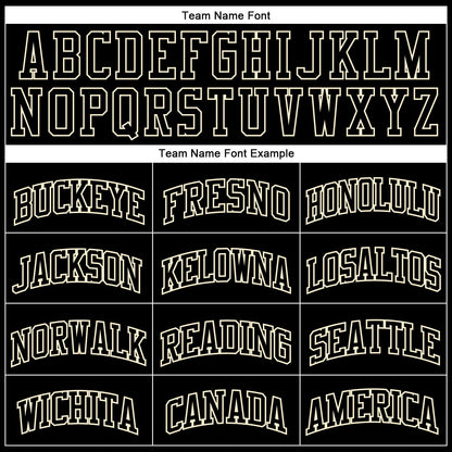 Custom Black Cream Pinstripe Black-Cream Authentic Basketball Jersey - Sky-Custom
