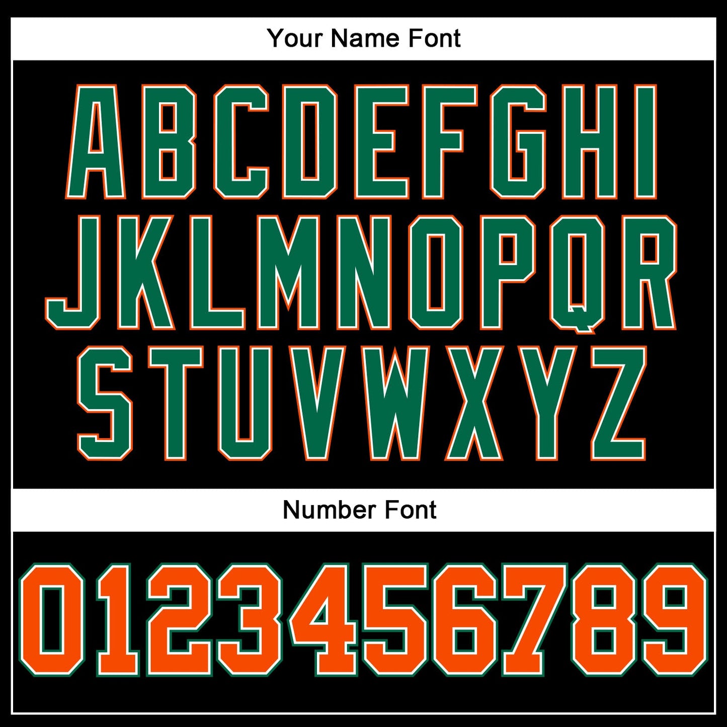 Custom Black Orange Pinstripe Orange-Kelly Green Authentic Basketball Jersey - Sky-Custom