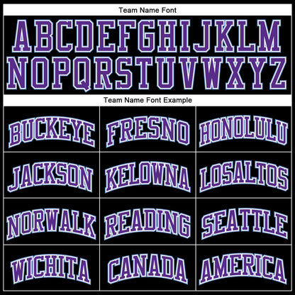 Custom Black Light Blue Pinstripe Purple-Light Blue Authentic Basketball Jersey - Sky-Custom