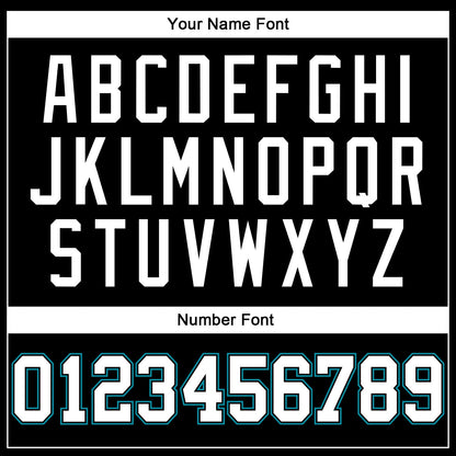 Custom Black Teal Pinstripe White Black-Teal Authentic Basketball Jersey - Sky-Custom
