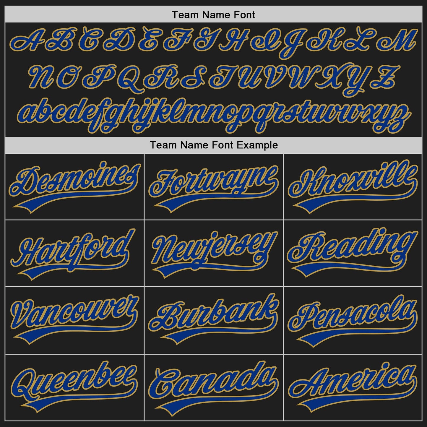 Custom Black Old Gold Pinstripe Royal Authentic Baseball Jersey - Sky-Custom