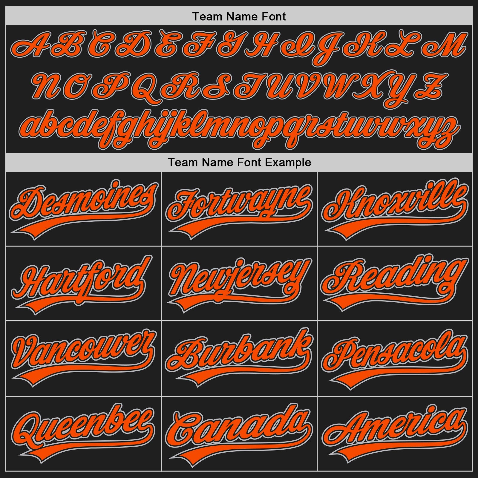 Custom Black Gray Pinstripe Orange Authentic Baseball Jersey - Sky-Custom