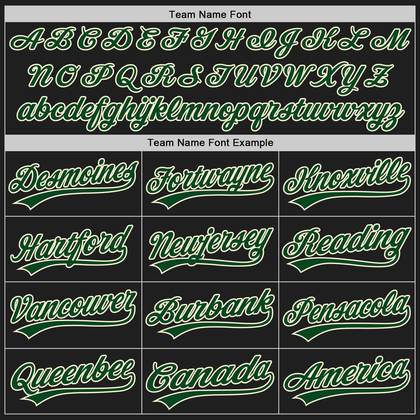 Custom Black Cream Pinstripe Green Authentic Baseball Jersey - Sky-Custom