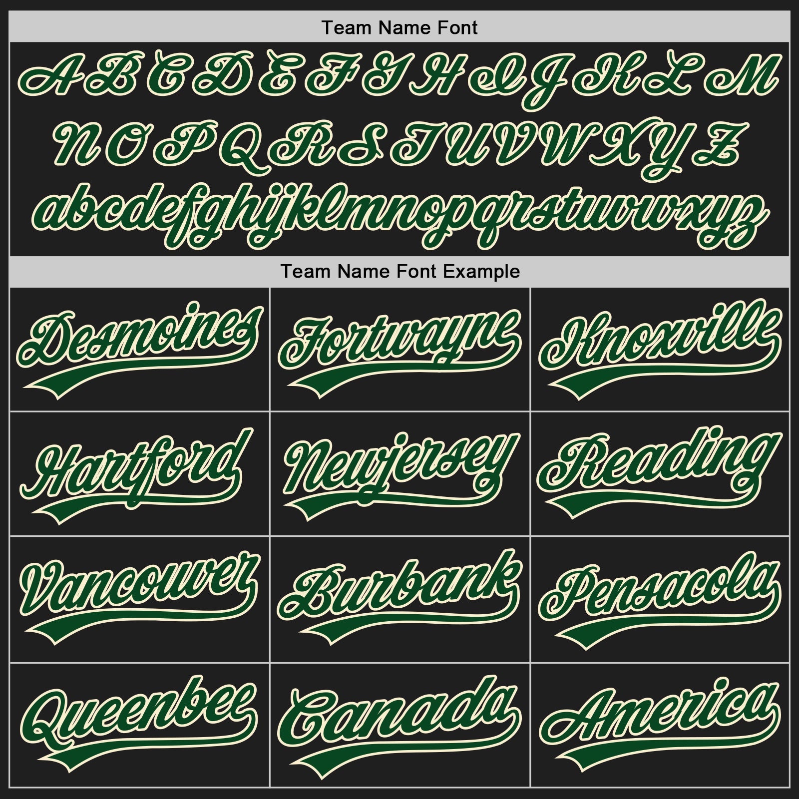 Custom Black Cream Pinstripe Green Authentic Baseball Jersey - Sky-Custom