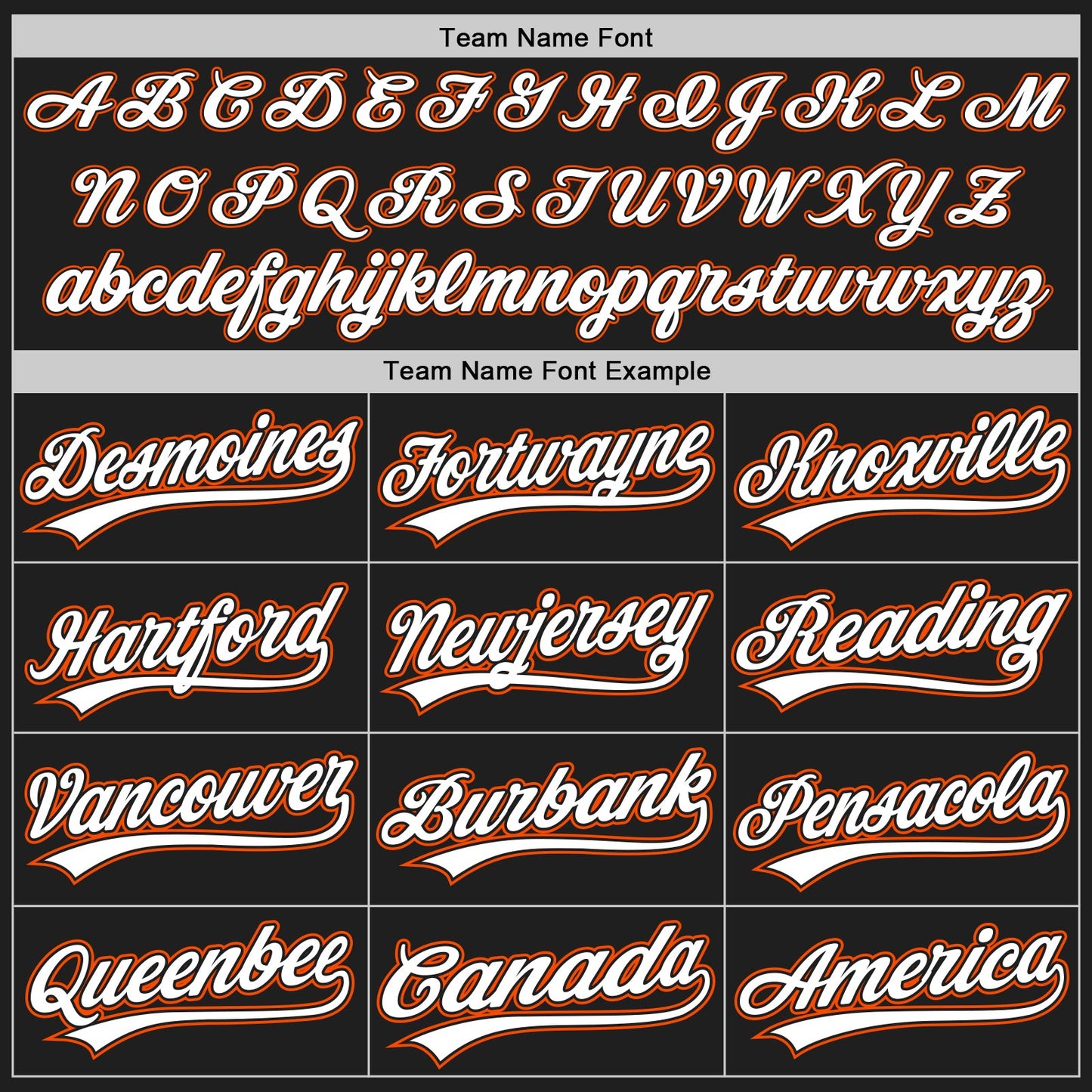 Custom Black White Pinstripe White-Orange Authentic Baseball Jersey - Sky-Custom