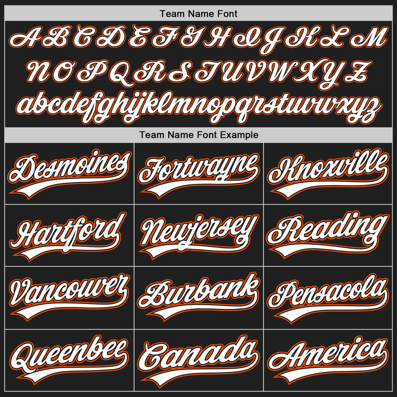 Custom Black White Pinstripe White-Orange Authentic Baseball Jersey - Sky-Custom