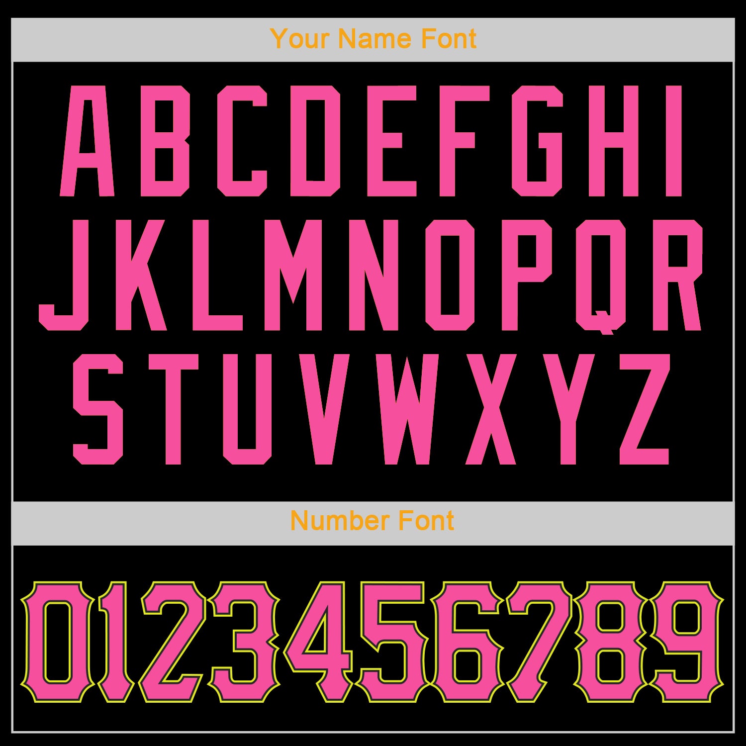 Custom Black Pink-Neon Yellow Authentic Baseball Jersey - Sky-Custom