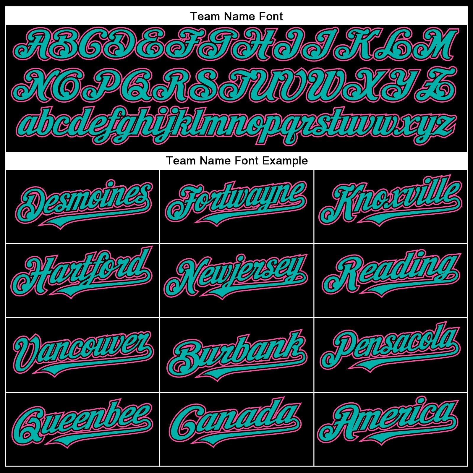 Custom Black Pink-Aqua Authentic Baseball Jersey - Sky-Custom