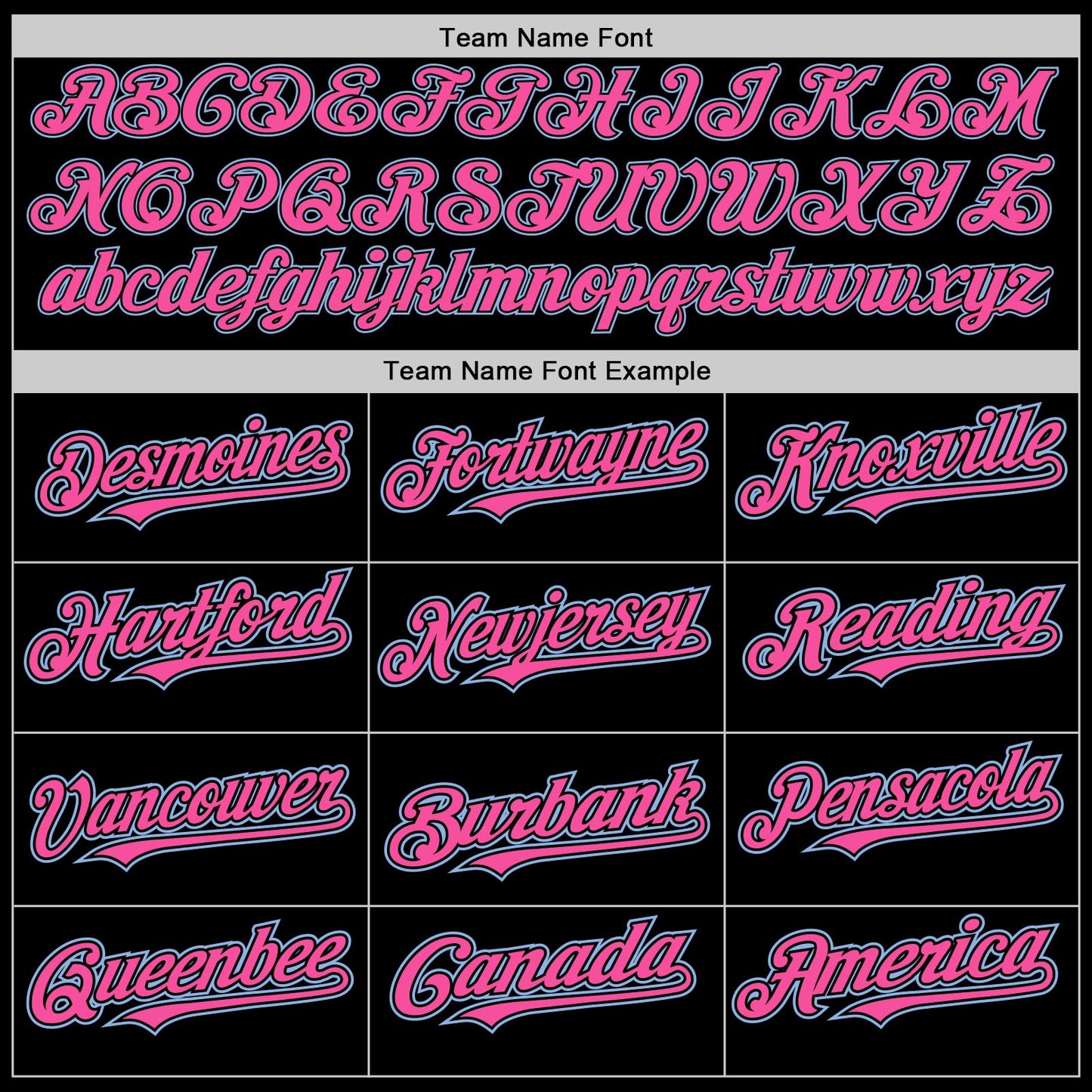 Custom Black White Pinstripe Pink-Light Blue Authentic Baseball Jersey - Sky-Custom