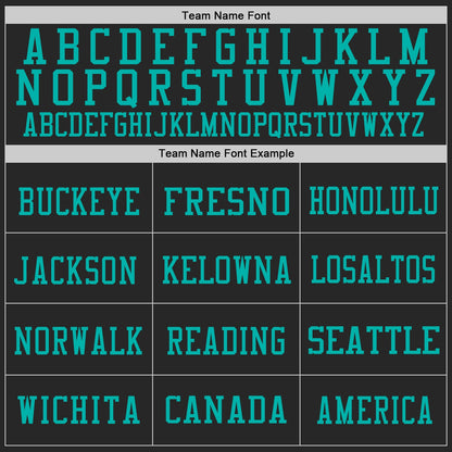 Custom Black Pink-Aqua Mesh Authentic Football Jersey - Sky-Custom