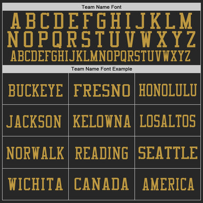 Custom Black Teal-Old Gold Mesh Authentic Football Jersey - Sky-Custom