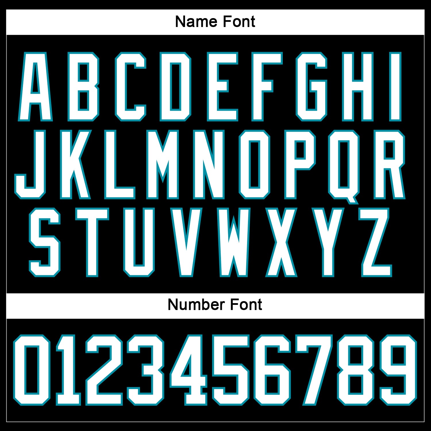 Custom Black White-Teal Hockey Lace Neck Jersey - Sky-Custom