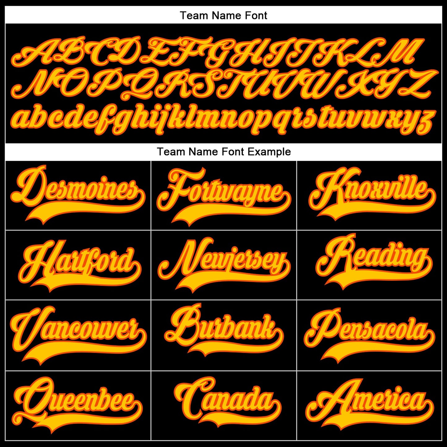 Custom Black Yellow-Orange Hockey Lace Neck Jersey - Sky-Custom