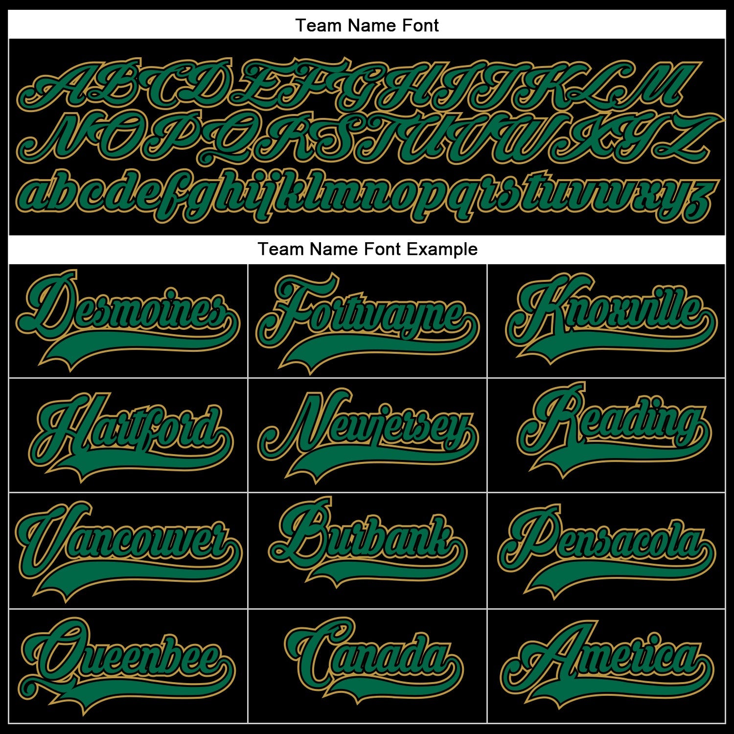Custom Black Kelly Green-Old Gold Hockey Lace Neck Jersey - Sky-Custom