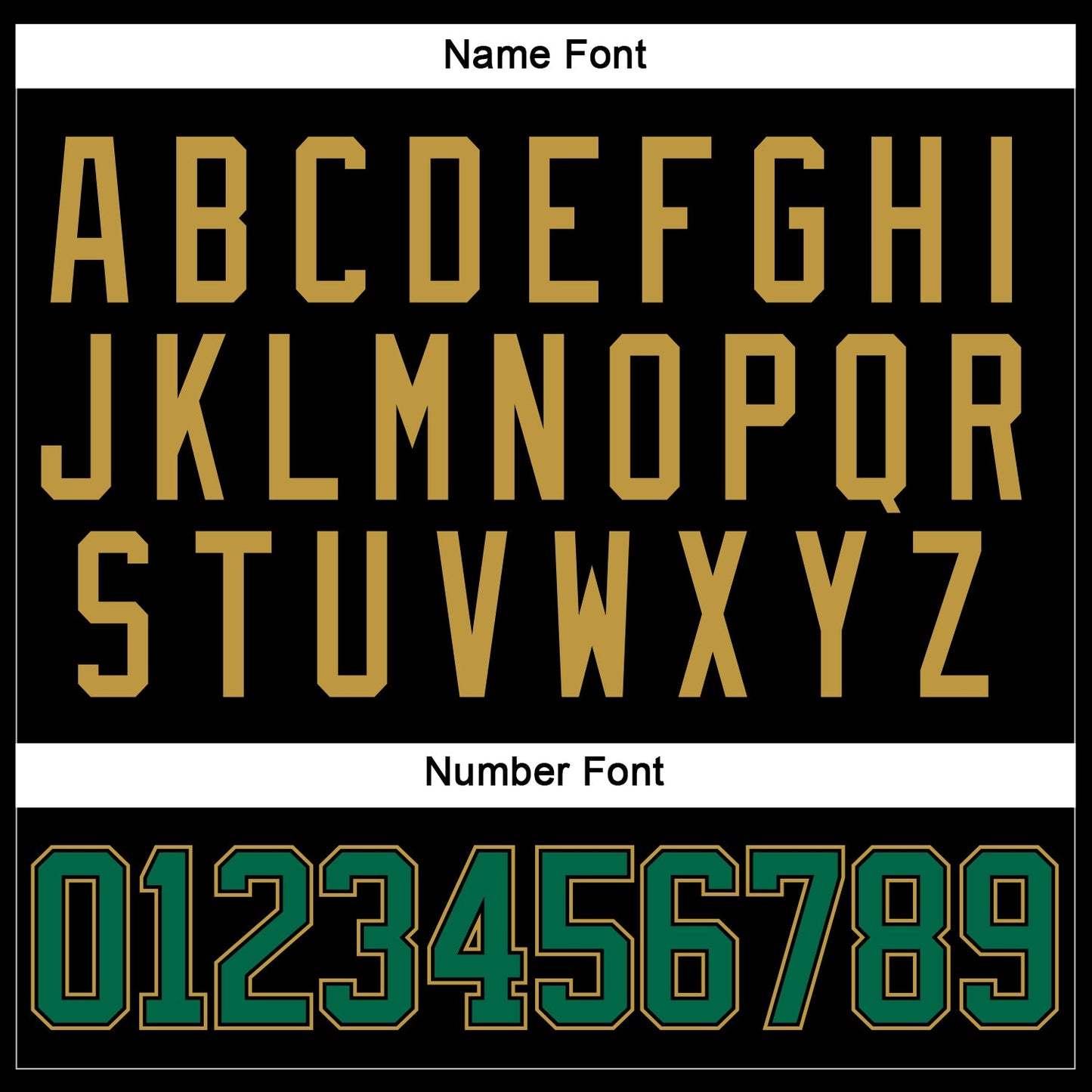 Custom Black Kelly Green-Old Gold Hockey Lace Neck Jersey - Sky-Custom