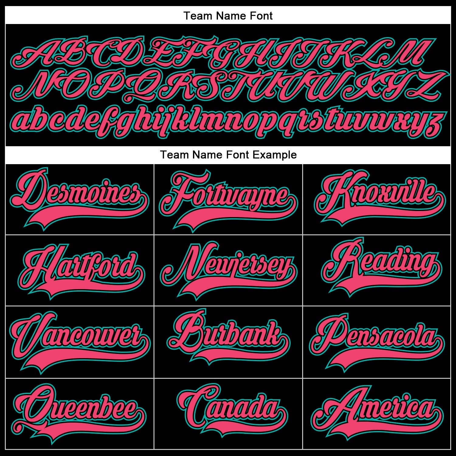 Custom Black Neon Pink-Aqua Hockey Lace Neck Jersey - Sky-Custom