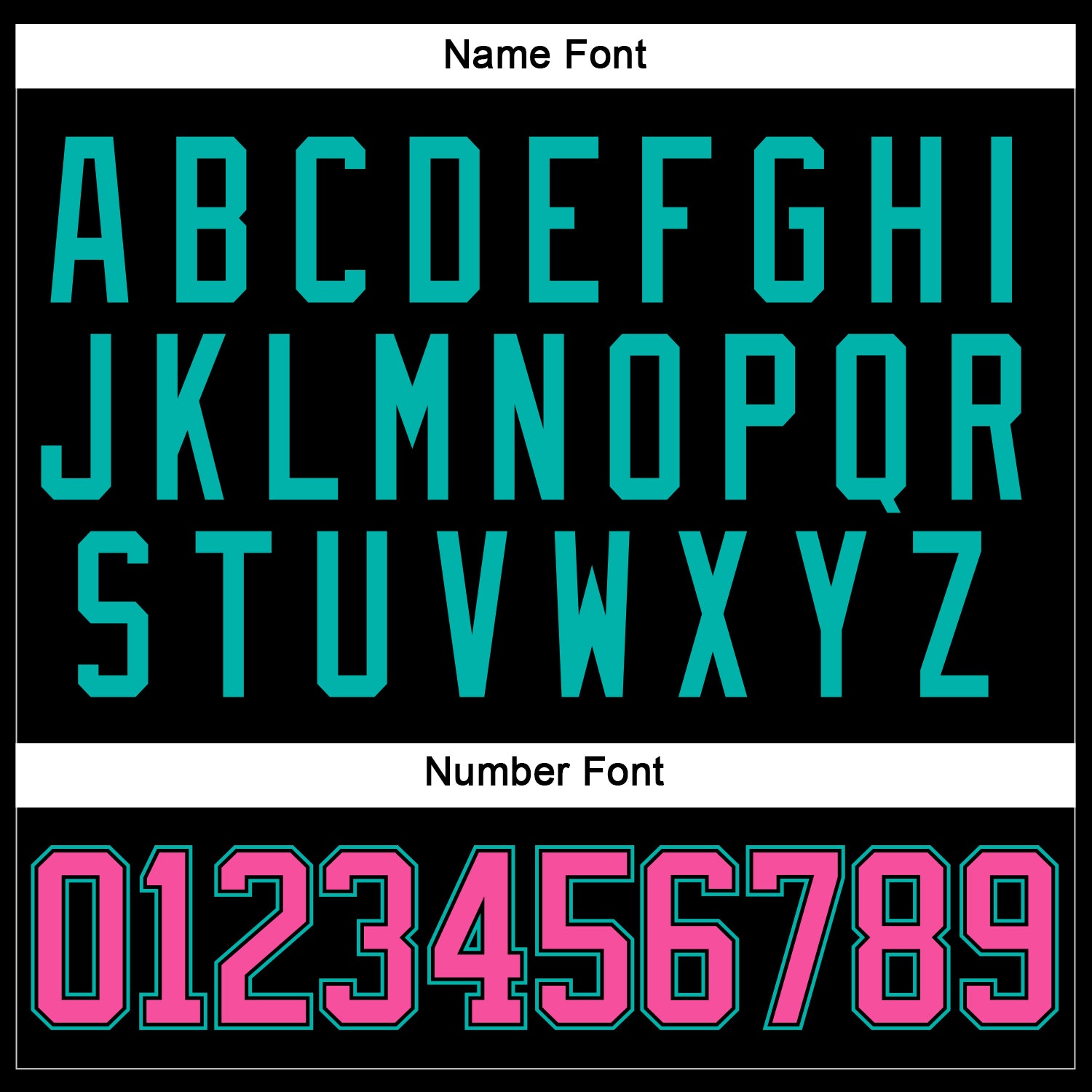 Custom Black Pink-Aqua Hockey Lace Neck Jersey - Sky-Custom