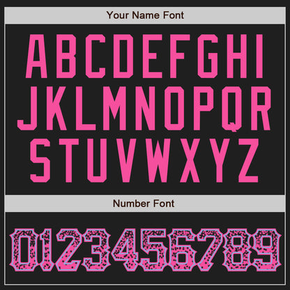 Custom Black Pink-Light Blue Authentic Drift Fashion Baseball Jersey - Sky-Custom