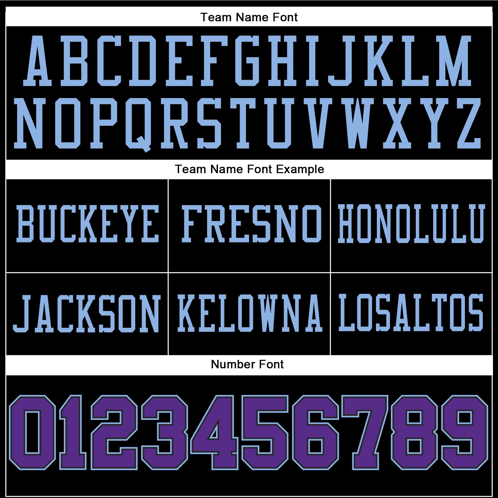 Custom Black Purple-Light Blue Mesh Authentic Football Jersey - Sky-Custom