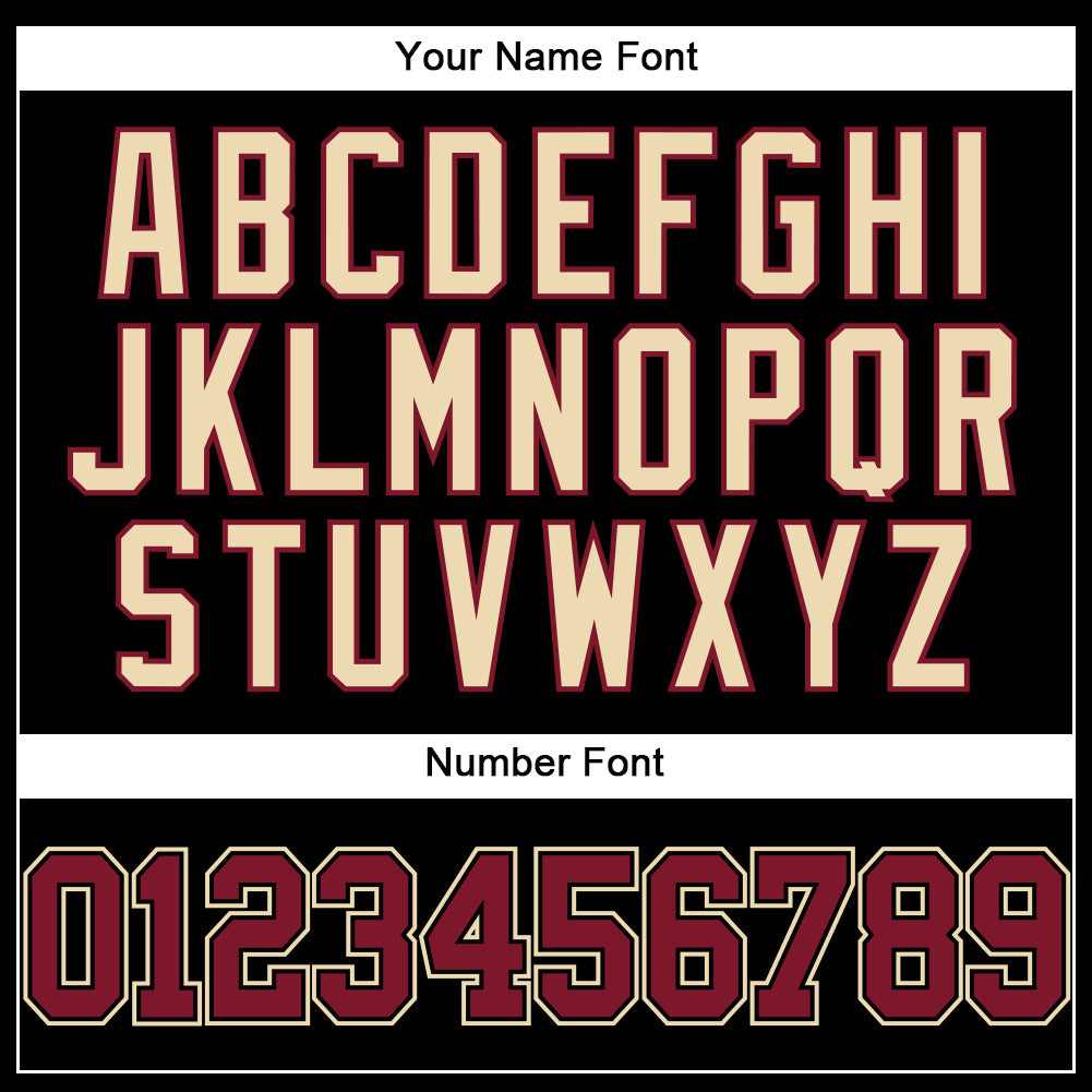 Custom Black Crimson-City Cream Authentic Baseball Jersey - Sky-Custom
