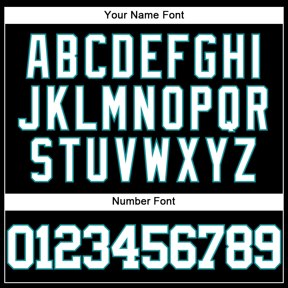 Custom Black White-Teal Authentic Baseball Jersey - Sky-Custom