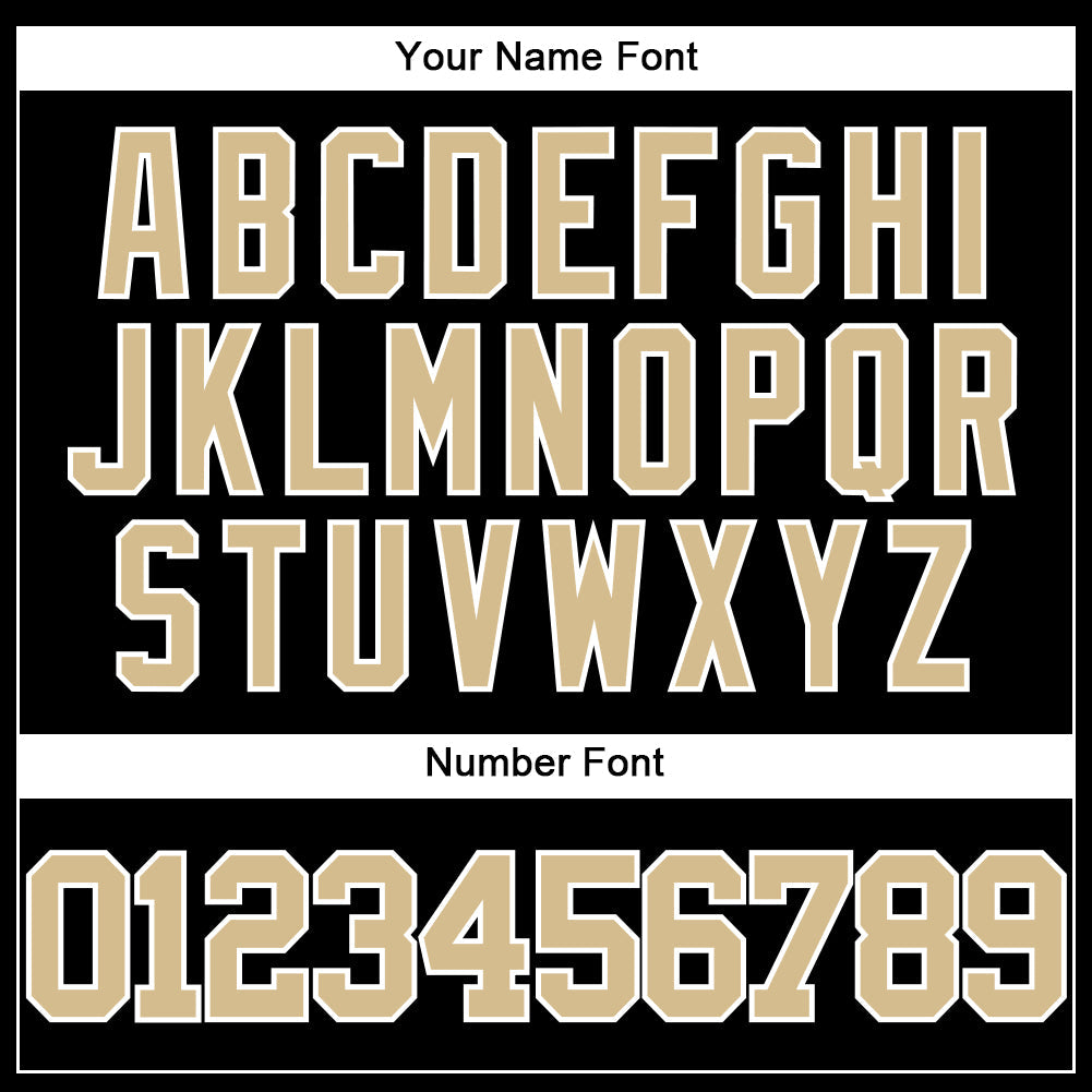 Custom Black Vegas Gold-White Authentic Baseball Jersey - Sky-Custom