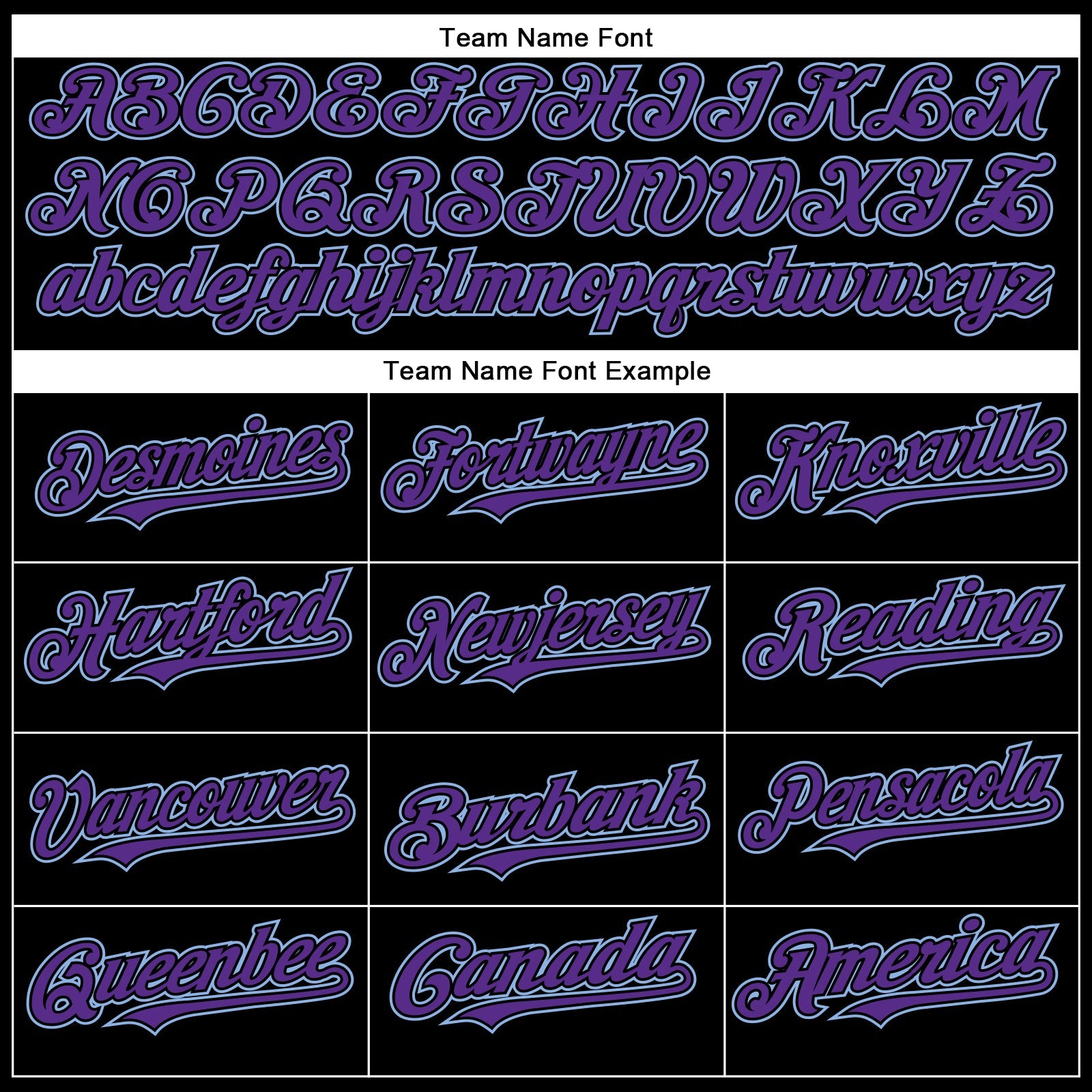 Custom Black Purple-Light Blue Authentic Baseball Jersey - Sky-Custom